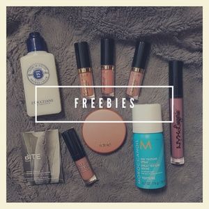 Freebies with purchase!